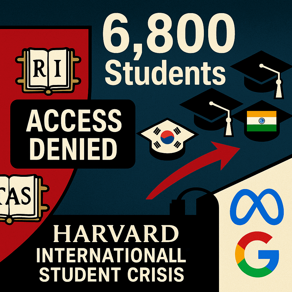 Harvard Ban: How Blocking International Students Threatens US Tech
