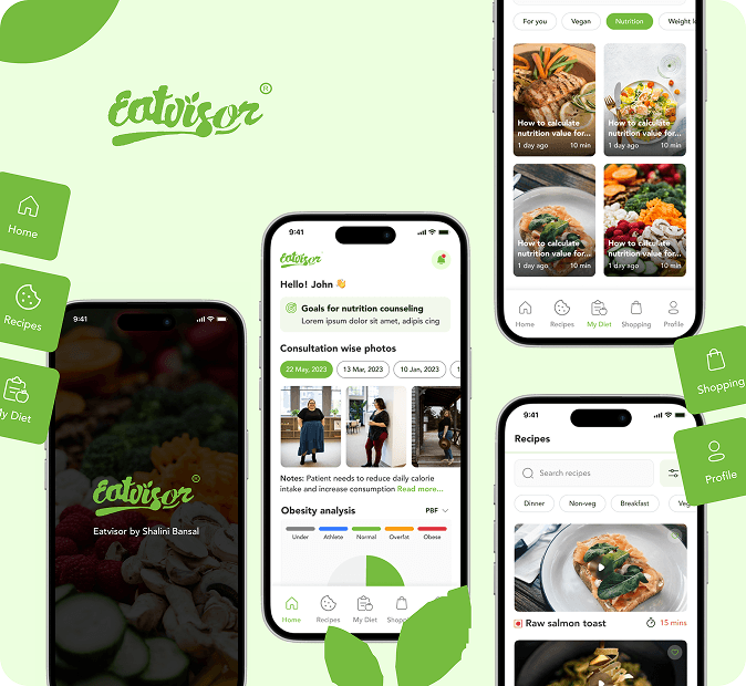 nutrition app serving 1,000+ monthly users 