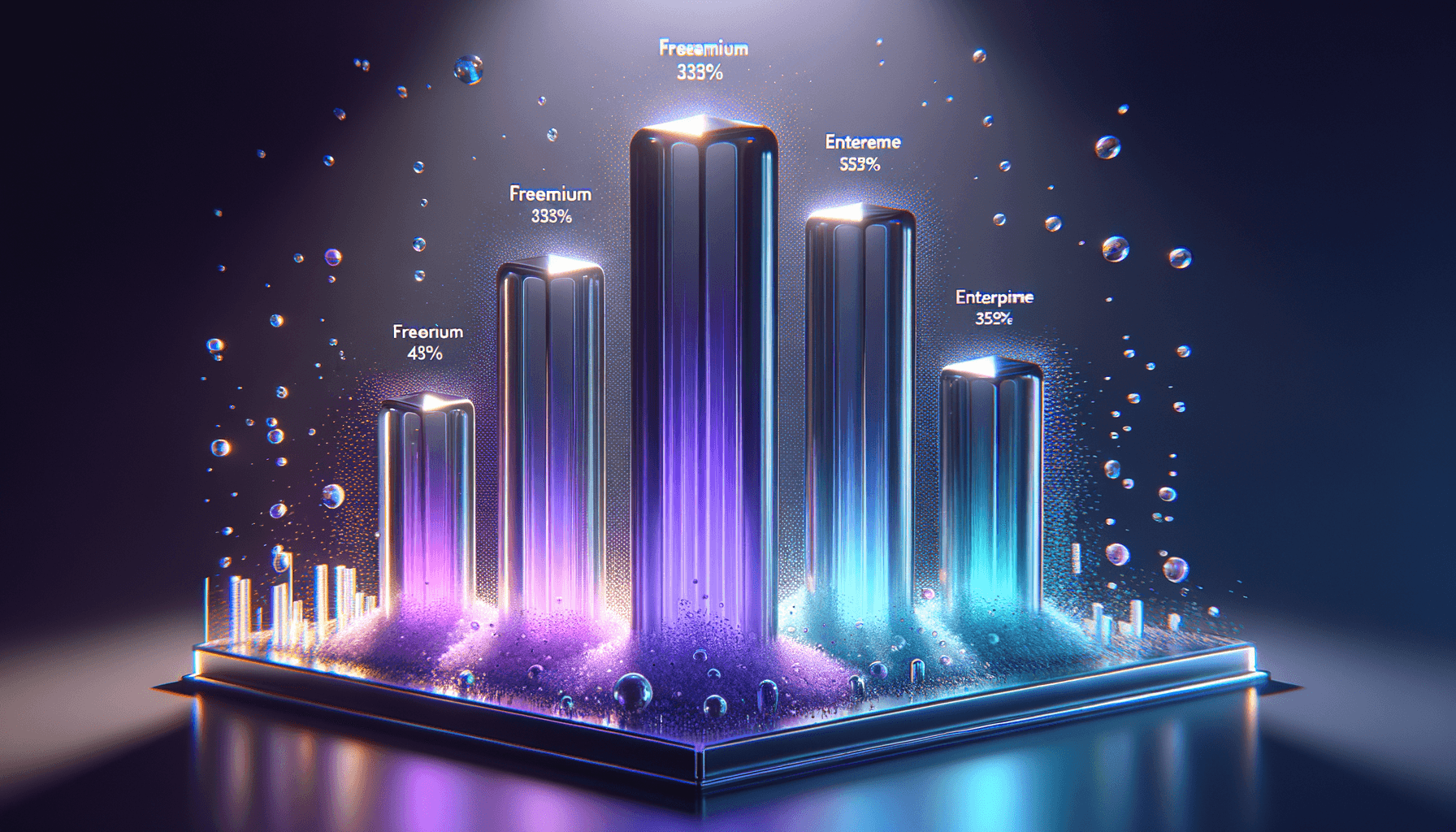 Freemium SaaS pricing tier strategy showing upgrade triggers and viral loop — Propelius Technologies